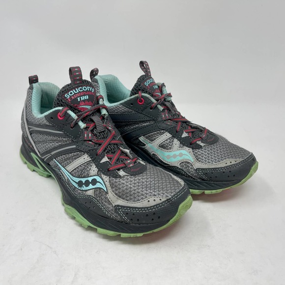 Saucony Excursion TR8 Women's Sz 8 Gray Running Shoes 824:J.8.2 - Picture 7 of 12